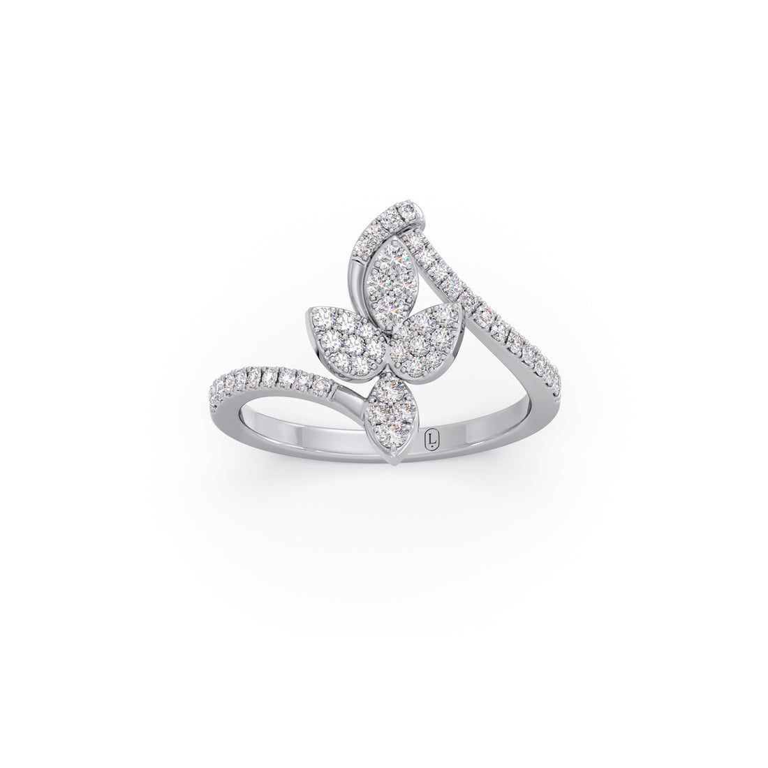 Auretwist Diamond Ring
