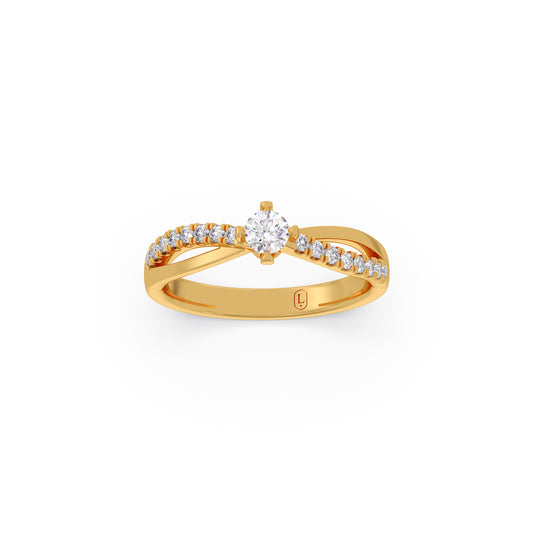 Eternal Twine Diamond Ring