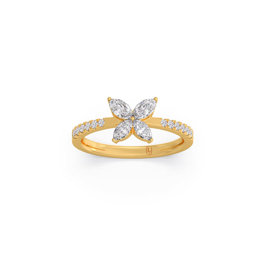 The Marquise Spark Diamond Ring