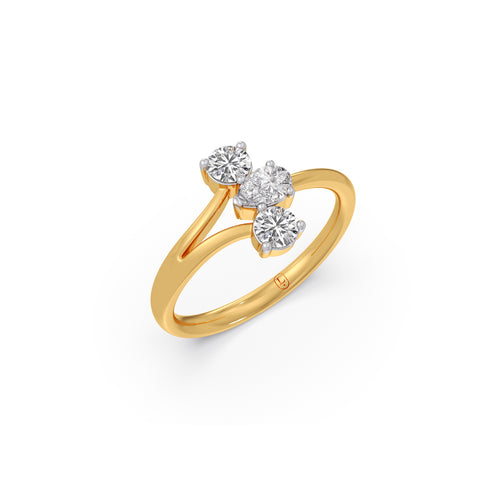 The Trio Point Ring