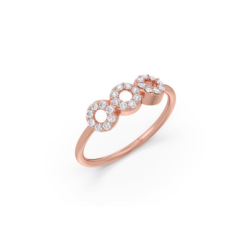 Trinity Circle Diamond Ring