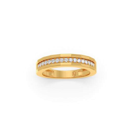 The Horizon Diamond Ring - Yellow