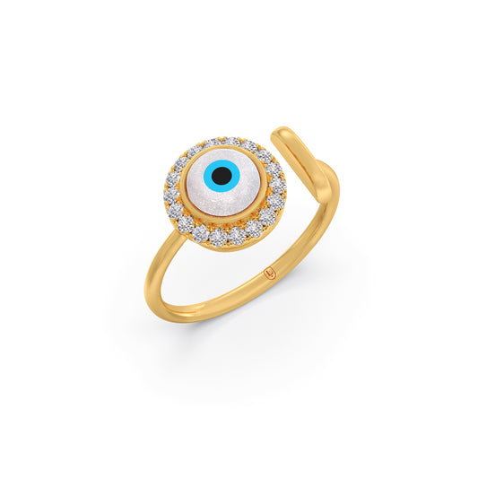 Infinity Shimmer Diamond Ring