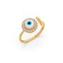Infinity Shimmer Diamond Ring