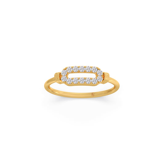 The Link Diamond Ring