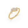 The Trinity Square Diamond Ring
