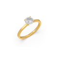 Portuguese Solitaire Diamond Ring