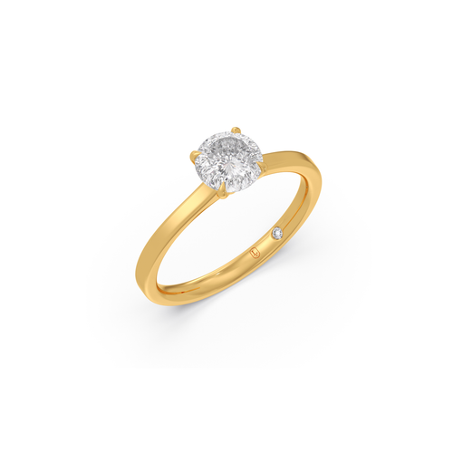Portuguese Solitaire Diamond Ring