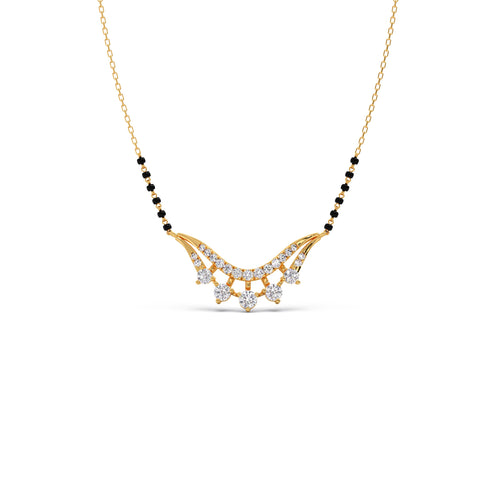 Eternal Embrace Diamond Mangalsutra