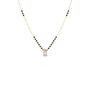 Pear-Cut Diamond Solitaire Mangalsutra