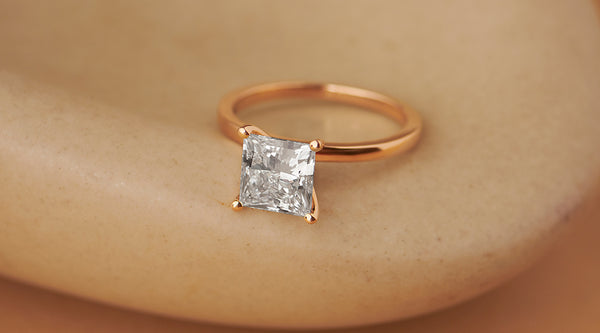 Princess_Rose gold ring