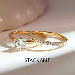 Wedding Rings Stackable