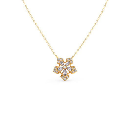 DuoLume Diamond Pendant Necklace