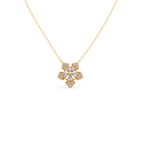 DuoLume Diamond Pendant Necklace