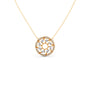 Circle of Grace Diamond Pendant Necklace